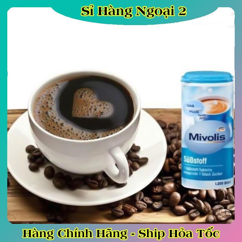 [Date mới] ĐƯỜNG ĂN KIÊNG MIVOLIS CHO KETO, DAS TIỂU ĐƯỜNG HỘP 1200 VIÊN (HÀNG AIR ĐỨC)