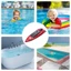 Thuyền điều khiển từ xa JUNYUE88US, Thuyền RC Mini đèn LED tốc độ cao, Đồ chơi bé trai Điện 5km / h Đồ chơi tàu đua chống nước Nước mùa hè