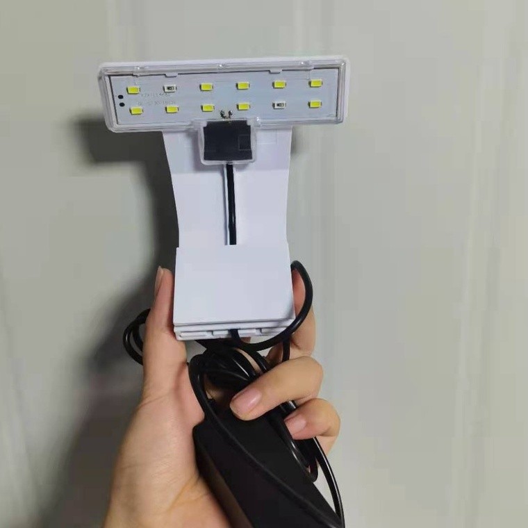 Đèn Led Kẹp Bể Cá Mini Có Nhiều Chế Độ Màu