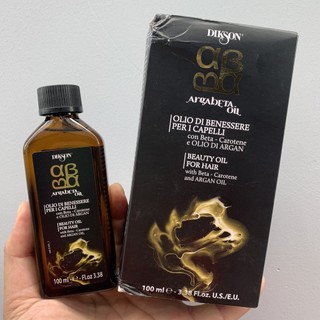 Tinh dầu Dikson Argabeta Oil (Italy) phục hồi tóc hư tổn 100ml ( New 2024 ) [ TN ]