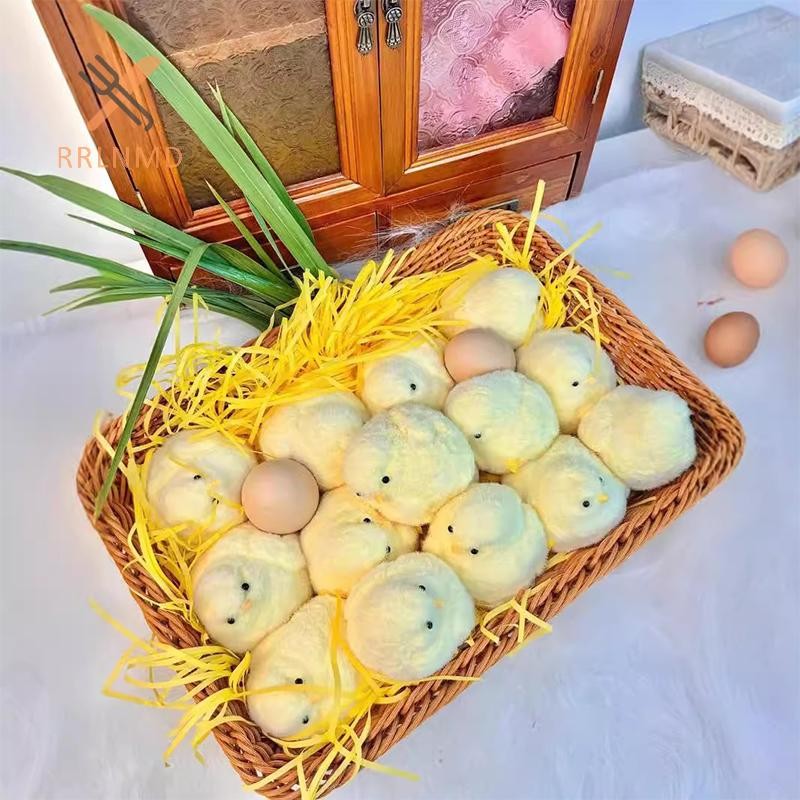 Rrlnmd Squishy Gà Hamster Hamster Dễ Thương Taba Gà Con Bóp Squishy Chicks, Đồ Chơi Fidget Squishy Mềm, Đồ Chơi Deion Rebound Chậm MỚI