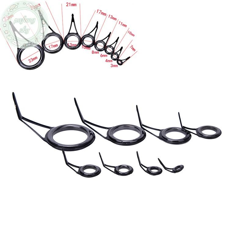 Pusky 8 Cái 8 Kích Thước Cần Câu Hướng Dẫn Đầu Vòng Tròn Cực Bộ Sửa ChữaFiling VN