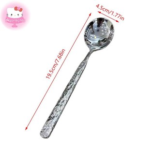 Moonlights 1 Thìa Có Bữa Ăn Chất Liệu Cao Cấp Dụng Cụ Nhà Bếp Thìa Dưa Hấu Họa Tiết Búa Đồ Dùng Nhà Bếp Thanh Đồ Dùng EN