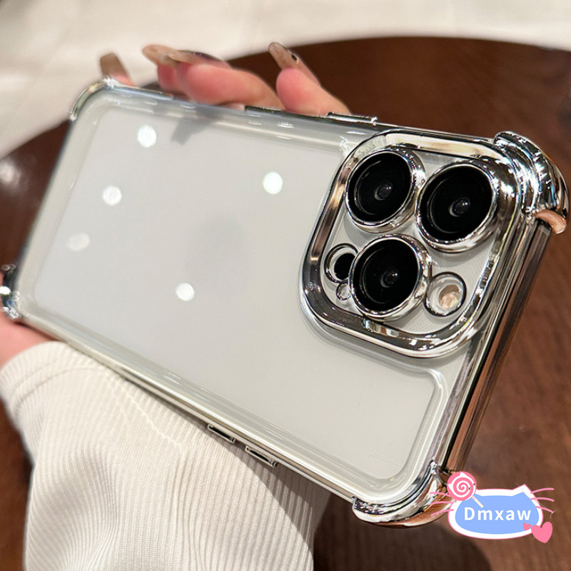 Ốp Chống Sốc Sang Trọng Cho OPPO Reno 8 Pro Plus 7 SE 5 Pro 6 5K 4 8Z 7Z 5Z 5G Vỏ Điện Thoại Đơn Giản Bảo Vệ Camera Vỏ Mềm Toàn Bộ