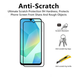 cường lực Samsung A16 5G Kính Cường Lực Bảo Vệ Màn Hình Cho Samsung A06 A05 A35 A54 A15 A25 A34 A05s S24 S22 S21 S23 Plus Ultra FE 5G Kính bảo vệ ống kính máy ảnh