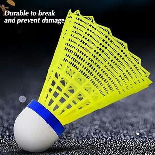 [GOU] 1 CÁI Cầu Lông Nhựa Vàng Trắng Học Sinh Cầu Lông Nylon VN