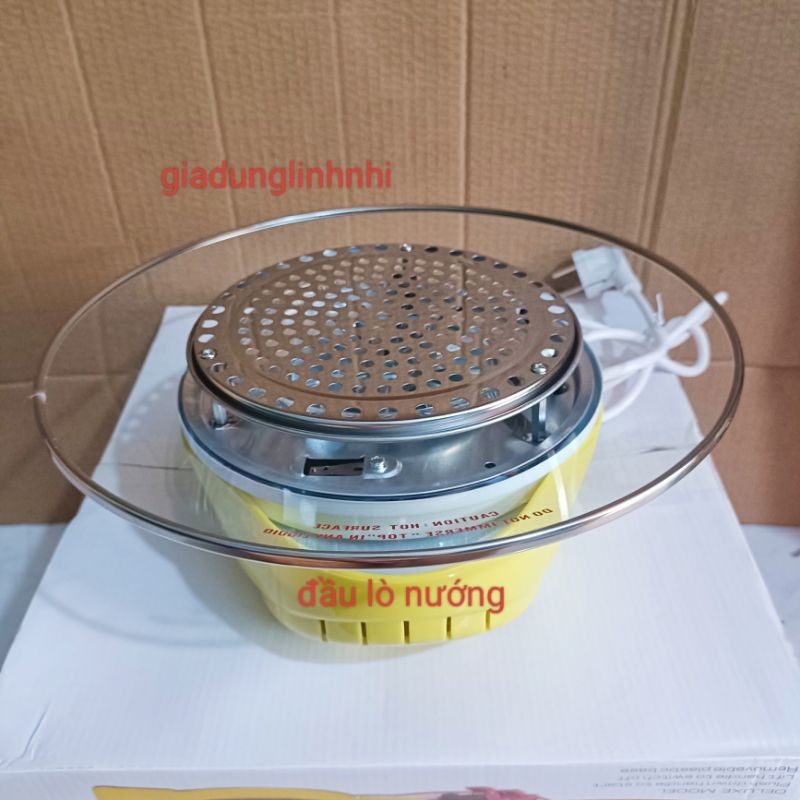 Đầu lò nướng thủy tinh và bộ phụ kiện lò nướng thủy tinh/ lò nướng tròn phù hợp các loại lò