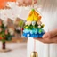 FUHUIOT Cây Giáng Sinh Pendat Chất Liệu Gói, Thủ Công Handmade Cây Giáng Sinh DIY Twist Stick, Twist Stick Mặt Dây Chuyền Hoạt Hình Sáng Tạo Sang Trọng Cây Giáng Sinh Thân Chất Liệu Bé Gái
