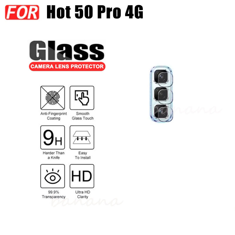 Kính cường lực gốm 3 TRONG 1 Infinix Hot 50 Pro cho Infinix Hot 50i 50 4G 50 5G Ống kính máy ảnh Kính bảo vệ màn hình và phim mặt sau