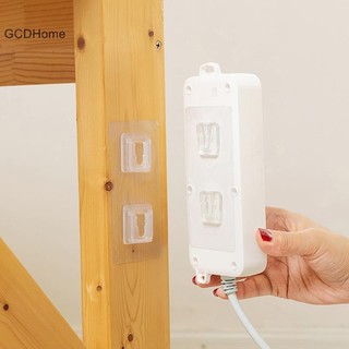 Gcdhome Móc treo tường dính hai mặt Móc treo tường trong suốt chắc chắn Sucker HOT