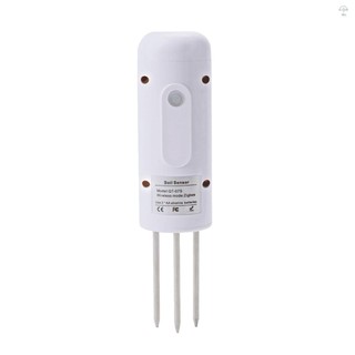 Máy đo độ ẩm, nhiệt độ đất không dây Tuya Zigbee IP67 chống nước cho trồng vườn