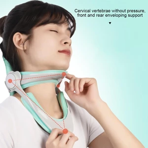 Mt Có Thể Điều Chỉnh Tư Thế Corrector Cổ Tử Cung Kéo Thiết Bị Nẹp Cổ Hỗ Trợ Cáng Bảo Vệ Cột Sống Giảm Đau