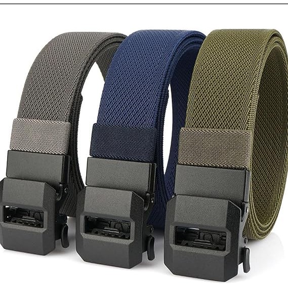Ảnh Thắt lưng Exteriorm-U, Thắt lưng Nylon, Thắt lưng chiến thuật dệt cho nam, có khóa trượt tự động, có thể điều chỉnh 1