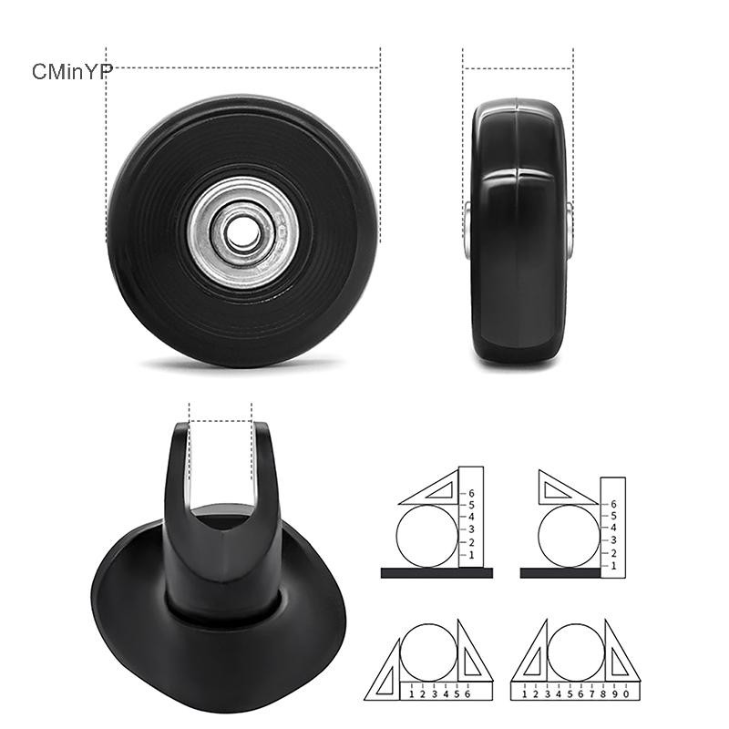 Cyp Hành Lý Bánh Xe Vali Thay Thế Cho Bánh Xe Xe Đẩy Tay Cầm Im Lặng Thắt Lưng Dụng Cụ Sửa Chữa Phụ Kiện Du Lịch Vinh Quang