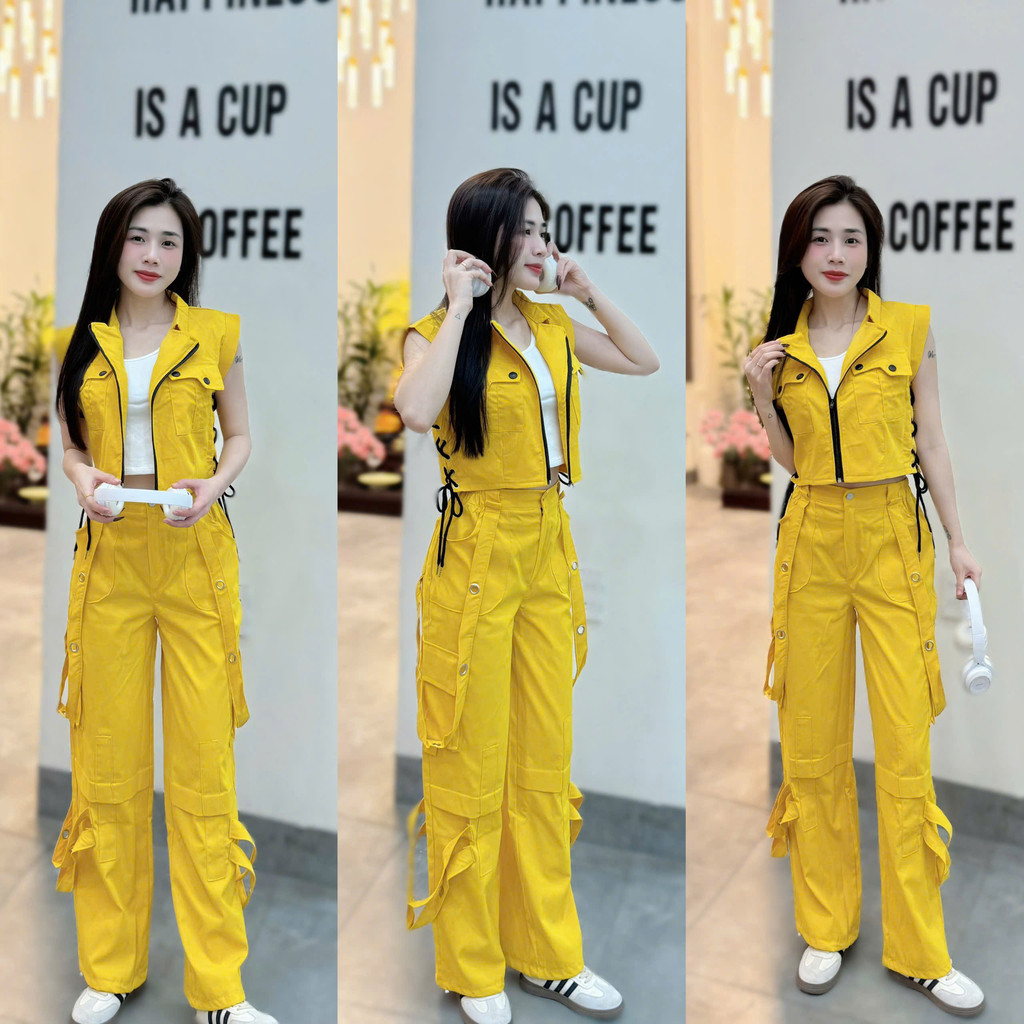 Bộ thể thao kaki tập nhảy shuffledance , dân vũ, aerobic , đồng phục đội nhóm đi chơi, dã ngoại...(được mix màu)