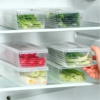 1 / 3 / 5 Hộp Bảo Quản Mì Dài - Nhựa Dung Tích Lớn Spaghetti Hình Chữ Nhật Kín Sắp Xếp