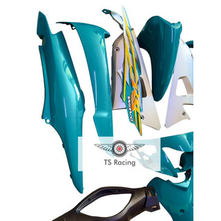 Dàn áo wave rs xanh ngọc - tặng team 3 lớp
