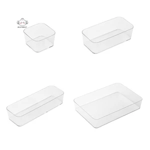 Maybest Ngăn Kéo Sắp Xếp Hộp Trong Suốt Để Bảo Quản Hộp Sắp Xếp Ngăn Kéo Nhà Bếp Hộp Bảo Quản Mỹ Phẩm Tổ Chức Văn Phòng Hộp Chia {VN}