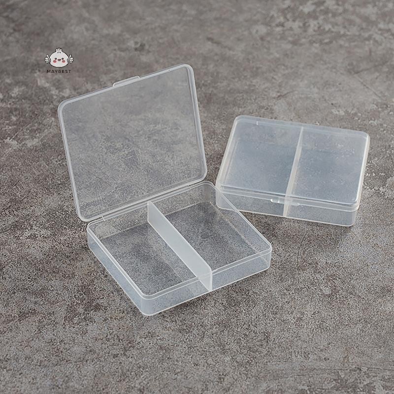Maybest Vuông Nhựa Trong Suốt Hộp Bảo Quản Vật Dụng Nhỏ Đồ Lặt Vặt Sắp Xếp Hộp Đựng Trang Sức Hạt Hộp Đựng Dụng Cụ Phụ Kiện {VN}