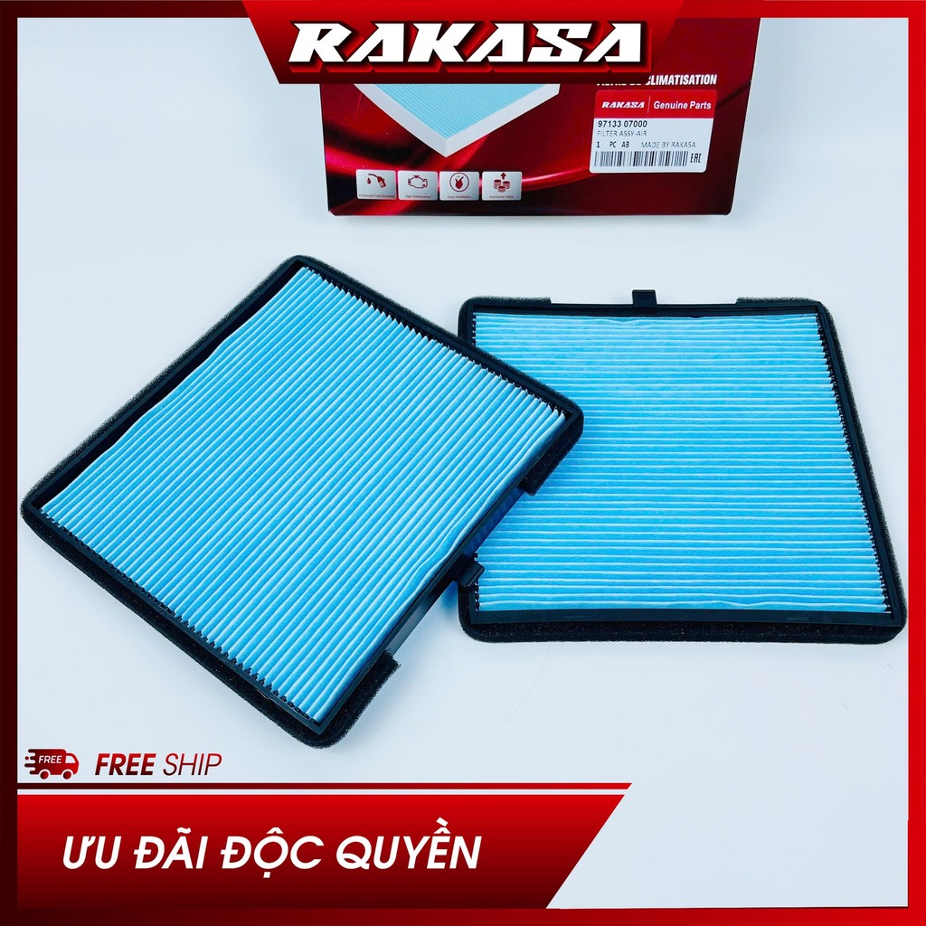 RAKASA LỌC GIÓ ĐIỀU HÒA HYUNDAI I10, KIA MORNING, KIA PICANTO, HYUNDAI EON – MÃ: 97133-07000 / 9713307000