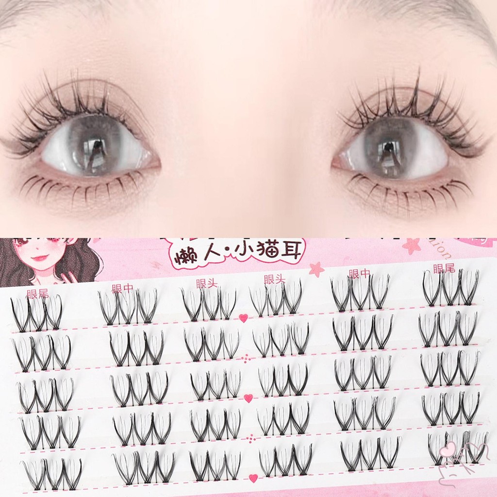 Lông Mi Giả Wispy Cho Nữ Nhiều Lớp Lông Mi Giai Đoạn Dày Cho Nữ Và Bé Gái Đồ Dùng Mỹ Phẩm