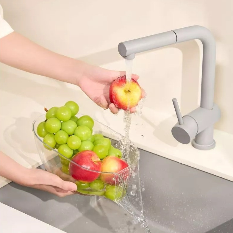Rổ đa năng lưới lọc INOCHI, rổ rửa rau củ quả đa năng có lưới lọc tiện dụng