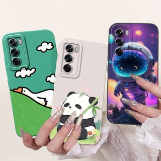 Ốp Chống Sốc Cho Oppo Reno 12 5G CPH2625 Vỏ Hoa Hoạt Hình Đáng Yêu Ốp Lưng Mềm Cho Oppo Reno12 Pro CPH2629 TPU