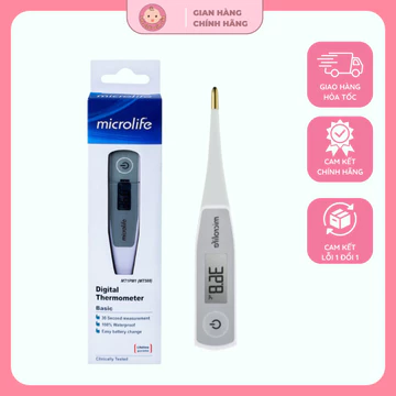 Nhiệt Kế Điện Tử MICROLIFE MT500, Nhiệt Kế Điện Tử dạng bút, đầu mềm
