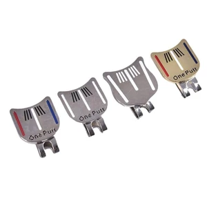 Tmoy One putt Design Golf Ball Mark plus Từ Golf Hat Clip Golf Marker Drop Ship markerone putt TCS