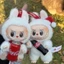 PS1 Labububu Cola series Sang Trọng Búp Bê Cho Bé Gái Trang Trí Nhà Đồ Chơi Nhồi Bông Móc Khóa Mặt Dây Chuyền Cho Trẻ Em Bộ Sưu Tập SP1