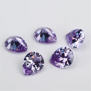 5A Oải Hương Lê Cắt 3x5mm~10x12mm, 15/30 Chiếc, Đá Cubic Zirconia Cho Trang Sức DIY