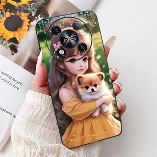 Vỏ Chống Sốc Cho Itel RS4 S666LN Ốp Lưng Hổ Rồng Sư Tử Hoạt Hình Silicon Mềm TPU Matte Cover Cho ItelRS4 RS 4 Cản