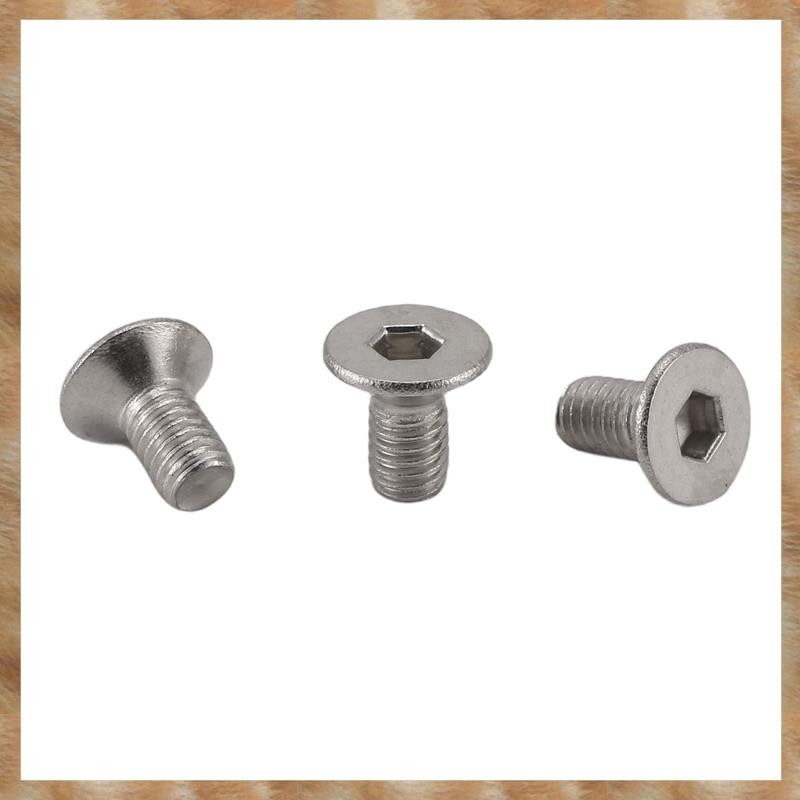[S Z] Ổ cắm lục giác M3 x 6mm Bu lông vít đầu phẳng chìm 50 chiếc