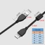 Btsg USB A sang USB Dây cáp nối dài 480Mbps Truyền và sạc dữ liệu tốc độ nhanh cho máy tính xách tay Máy làm mát di động cứng D