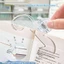 Giá đỡ đánh dấu trang đọc sách AMBU, Giá đỡ sách trong suốt chống trượt dễ đọc, 12° Đế đọc sách để bàn bằng nhựa cho dụng cụ học tập dành cho học sinh