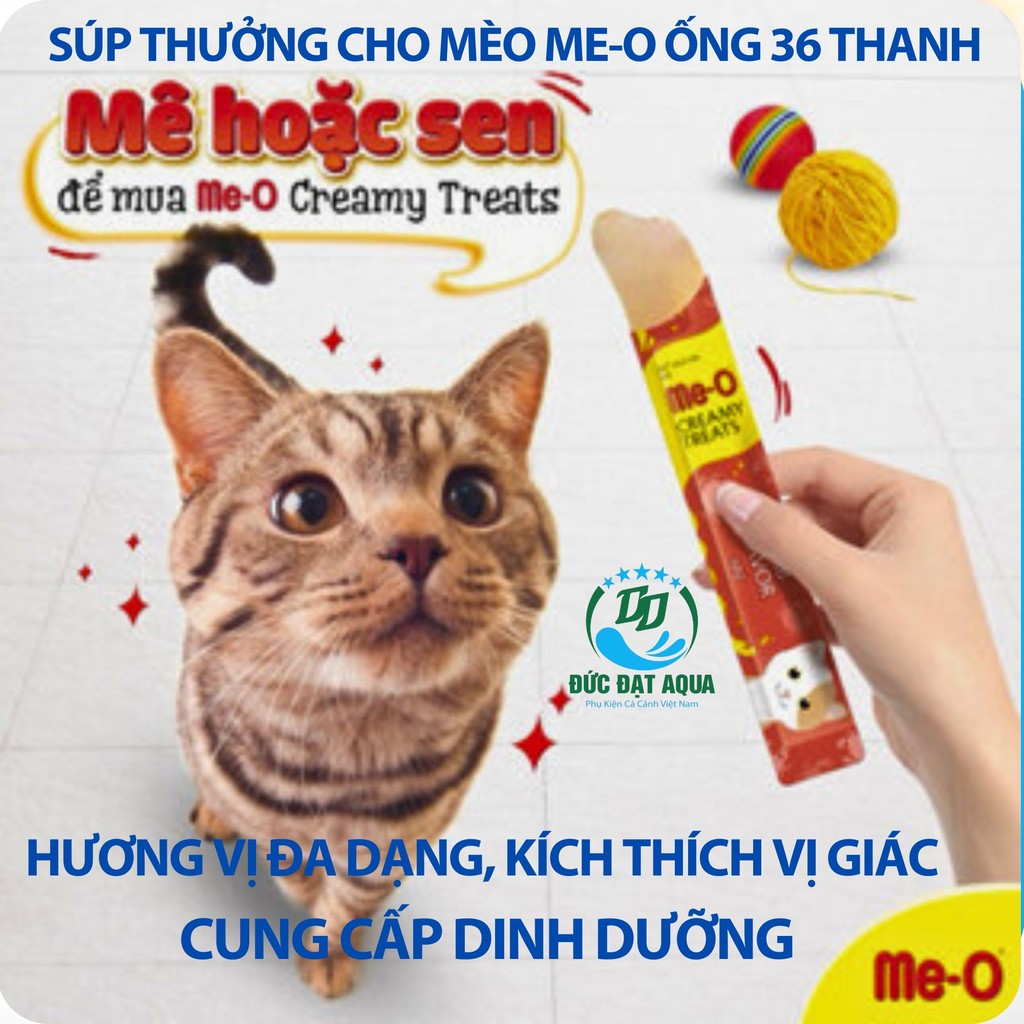 Súp thưởng Me-o Creamy Treat cho mèo combo lọ 36 thanh chính là bữa ăn xế dinh dưỡng cho mèo cưng 9