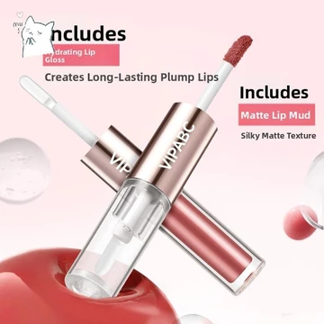 Lip Glaze 24 Giờ Chống Dính Son Bóng Son Dưỡng Môi Son Môi Lâu Dài Son Môi Chống Thấm Nước Trang Điểm Gương Khỏa Thân Nước Bóng Son Bóng