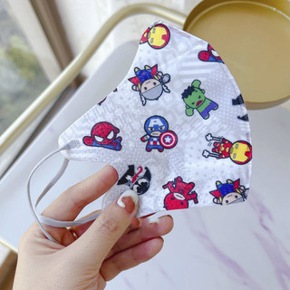 50 Cái ★ 3-12 Tuổi Boy Kid Mặt nạ 3D 3PLY Cài đặt độc lập Người nhện Marvel Hoạt hình Mạng trẻ em Mặt nạ chống bụi 4D Vận chuyển nhanh