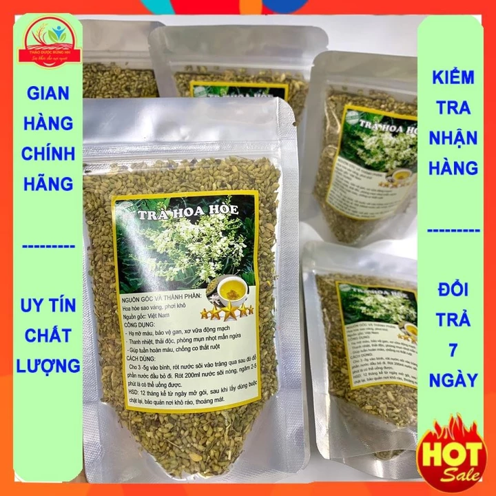 Hoa hòe khô 1kg, hoa hòe sao vàng hạ thổ phơi khô, trà hoa hòe loại 1, trà thảo dược cao cấp
