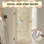 Decal dán kính cửa sổ 3D chống nắng Vintage không dùng keo, Giấy dán kính cửa phòng chống nhìn trộm