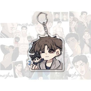 Mmluck manwha jinx Móc Chìa Khóa Bằng acrylic Hình Hoạt Hình anime manwha jinx Hàn Quốc Cho Xe Hơi / Túi Xách