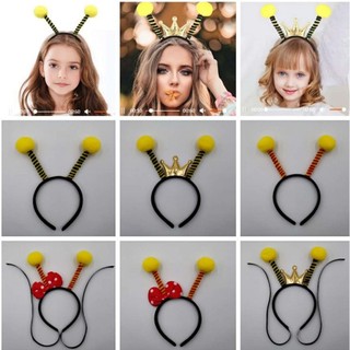 ✪Bờm tóc hình con ong động vật hoạt hình trẻ em người lớn biểu diễn Mũ tóc bóng lông râu bờm tóc kiến côn trùng