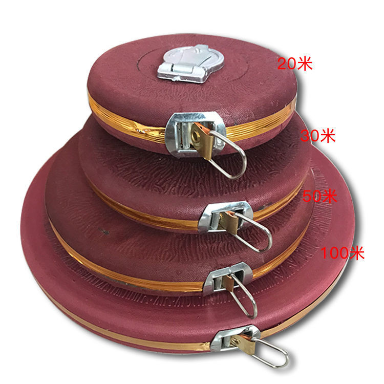 Thước cuộn dây, vải, sợi 20/30/50/100 m, chịu mài mòn, đo đất VLOC