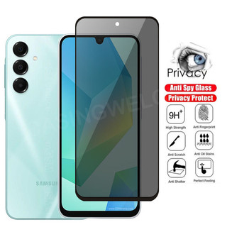 Dành Cho Samsung Galaxy A16 A57 A37 A27 A34 A54 A26 A36 A56 A17 A04S A23 A24 A25 A72 A73 A13 A52 5G 4G Kính Cường Lực Bảo Vệ Toàn Bộ Màn Hình Chống Peek Ống Kính