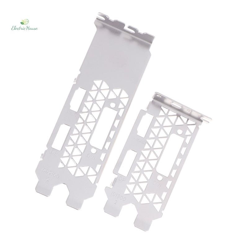 [Nhà Điện] Full Nửa Chiều Cao BackPlate Cho MSI GeForce GTX 1050 2GT LP Card Đồ Họa Dải Vách Ngăn Viền Trống mới
