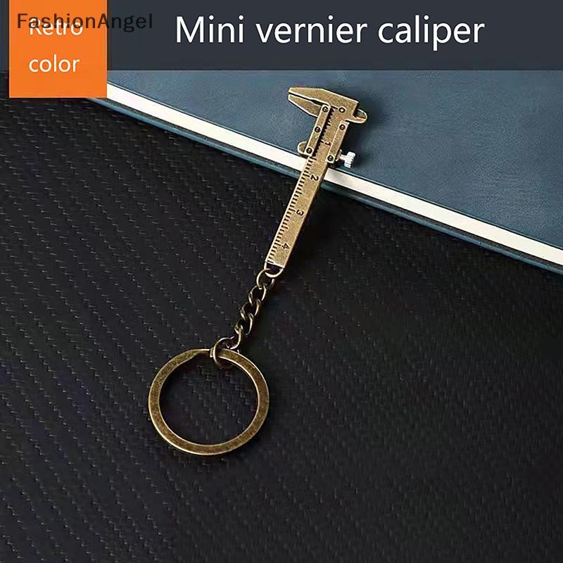 FashionAngel Gấp Kính Phóng Đại Vernier Caliper Di Động Móc Khóa Dụng Cụ Đo Nhỏ Hỗ Trợ Đọc Sách Thời Trang Chìa Khóa Ô Tô Phụ Kiện VN