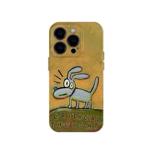 Ốp điện thoại bao toàn bộ QYJS vui nhộn Retro vui nhộn dùng cho IPhone 16 ProMax 11 13 14 15 12 PRO 7 8 plus 14 15 16 PLUS X X X r XSMAX SE vỏ cứng Vỏ bảo vệ chống rơi CGHG
