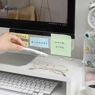 YOWEI Creative Acrylic Monitor Bảng tin Bảng ghi chú Bảng giám sát Ký hiệu VN