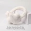 DARON Y2k Star Earmuffs, Bịt Tai Sang Trọng Mùa Đông Chống Lạnh Ấm Áp, Dễ Thương Màu Trơn Trượt Tuyết Ngoài Trời Nữ Lông Tơ Earflap Ear Cover