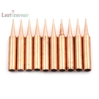 Lostcorner 10 Cái / lốc 900M-T-I Đầu Hàn Đồng Nguyên Chất Nhiệt Độ Thấp Hàn Sắt Mới